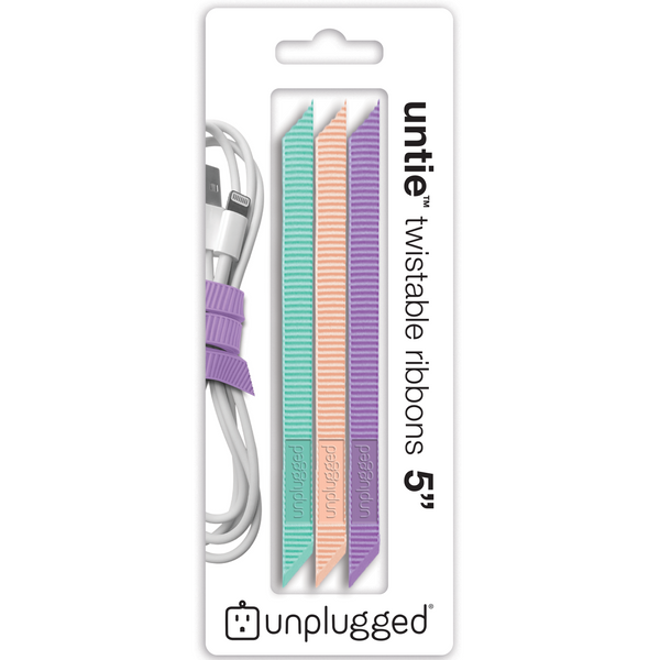 UNTIE 5 inch<br>Twistable Ribbons (3-pack / Aquarius)