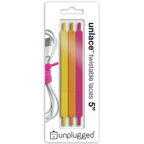 UNLACE 5 inch<br>Twistable Laces (3-pack / Spice)